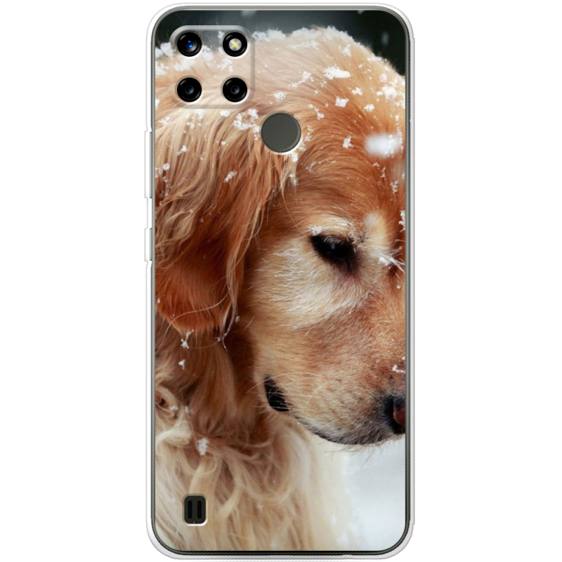 Чехол BoxFace Realme C25Y Golden Retriever