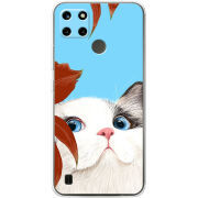 Чехол BoxFace Realme C25Y Wondering Cat