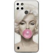 Чехол BoxFace Realme C25Y Marilyn Monroe Bubble Gum