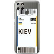 Прозрачный чехол BoxFace Realme C25Y Ticket Kiev
