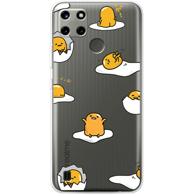 Прозрачный чехол BoxFace Realme C25Y Gudetama