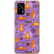 Чехол BoxFace Realme GT 5G Yoga Cat