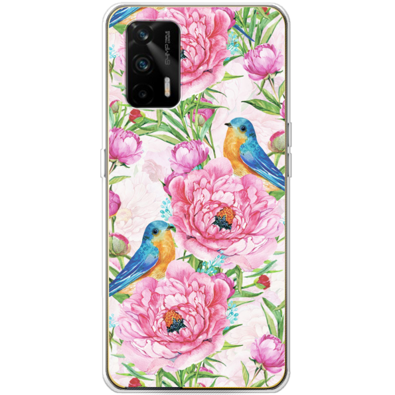 Чехол BoxFace Realme GT 5G Birds and Flowers