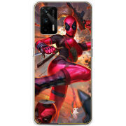 Чехол BoxFace Realme GT 5G Woman Deadpool