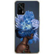 Чехол BoxFace Realme GT 5G Exquisite Blue Flowers