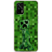 Чехол BoxFace Realme GT 5G Minecraft Creeper