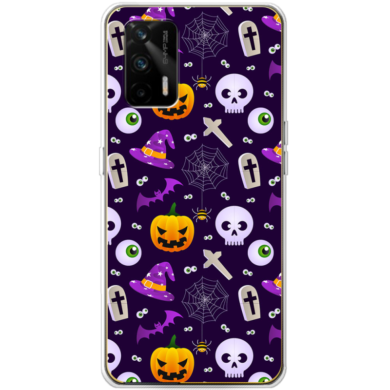 Чехол BoxFace Realme GT 5G Halloween Purple Mood