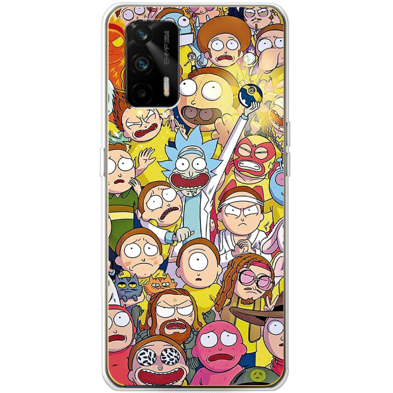 Чехол BoxFace Realme GT 5G Rick and Morty