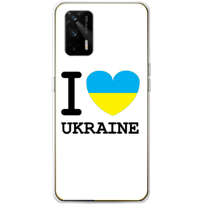 Чехол BoxFace Realme GT 5G I love Ukraine