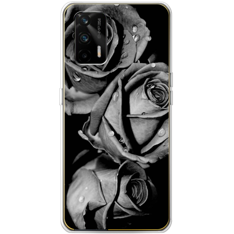 Чехол BoxFace Realme GT 5G Black and White Roses