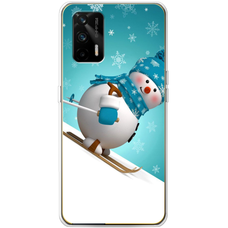 Чехол BoxFace Realme GT 5G Skier Snowman