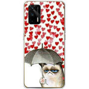 Чехол BoxFace Realme GT 5G Raining Hearts