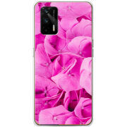 Чехол BoxFace Realme GT 5G Pink Flowers