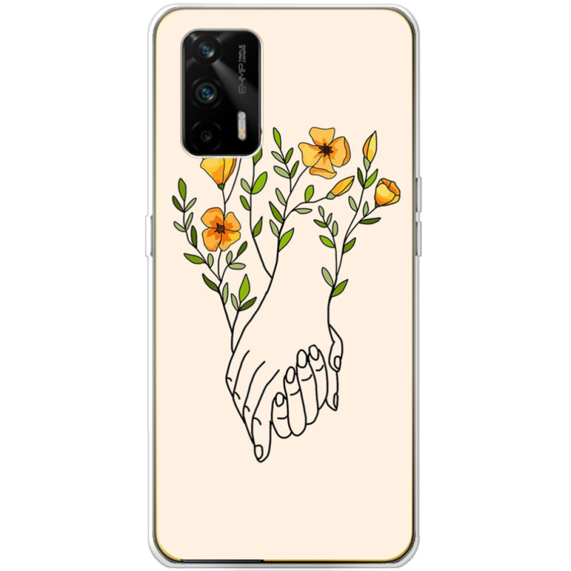 Чехол BoxFace Realme GT 5G Flower Hands