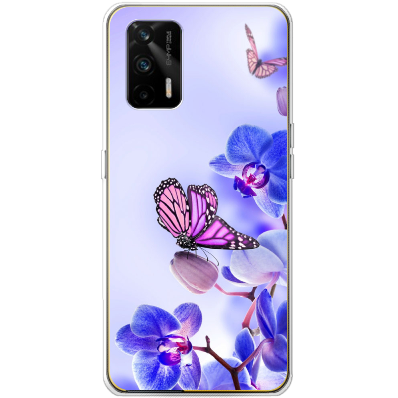 Чехол BoxFace Realme GT 5G Orchids and Butterflies