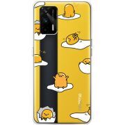 Прозрачный чехол BoxFace Realme GT 5G Gudetama