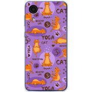 Чехол BoxFace Samsung Galaxy A03 Core (A032F) Yoga Cat