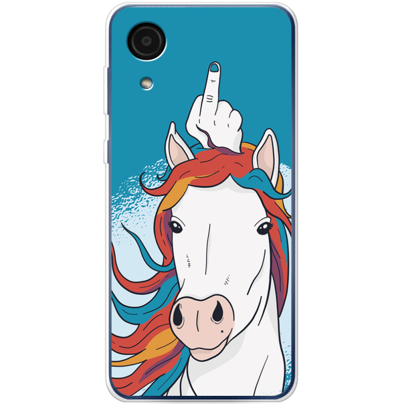 Чехол BoxFace Samsung Galaxy A03 Core (A032F) Fuck Unicorn