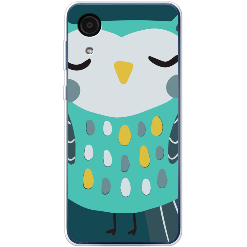 Чехол BoxFace Samsung Galaxy A03 Core (A032F) Green Owl