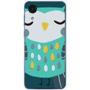 Чехол BoxFace Samsung Galaxy A03 Core (A032F) Green Owl