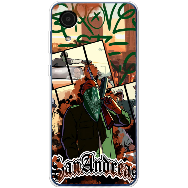 Чехол BoxFace Samsung Galaxy A03 Core (A032F) GTA San Andreas