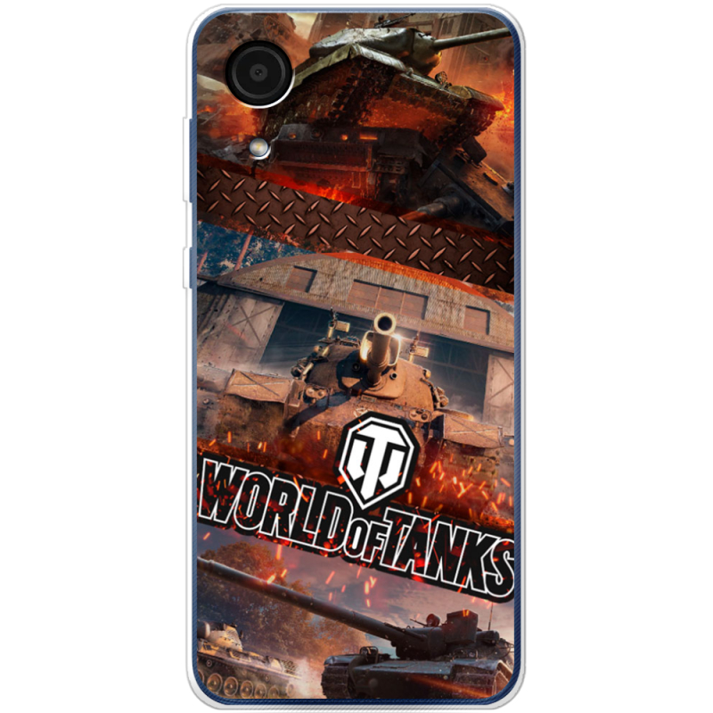 Чехол BoxFace Samsung Galaxy A03 Core (A032F) World Of Tanks