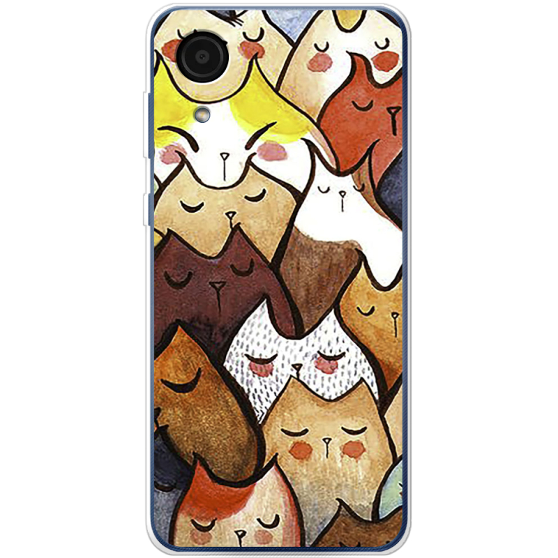 Чехол BoxFace Samsung Galaxy A03 Core (A032F) Sleepy Cats