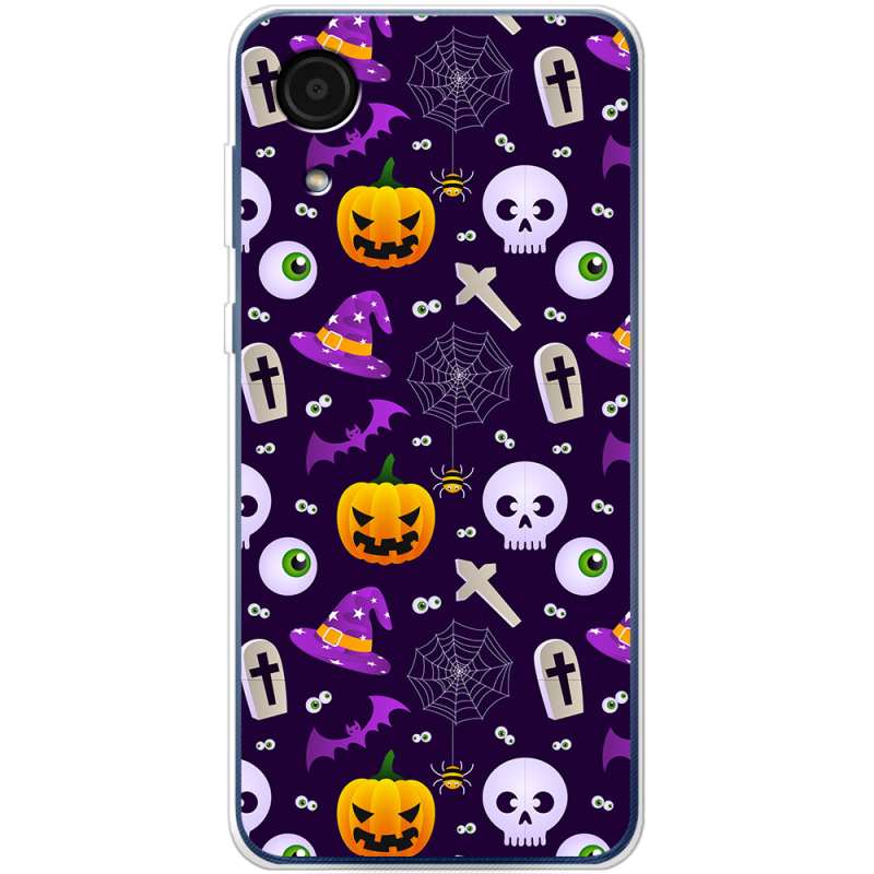 Чехол BoxFace Samsung Galaxy A03 Core (A032F) Halloween Purple Mood