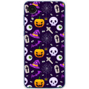 Чехол BoxFace Samsung Galaxy A03 Core (A032F) Halloween Purple Mood