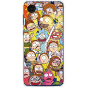 Чехол BoxFace Samsung Galaxy A03 Core (A032F) Rick and Morty