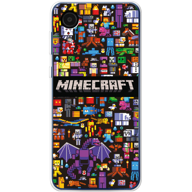 Чехол BoxFace Samsung Galaxy A03 Core (A032F) Minecraft Mobbery