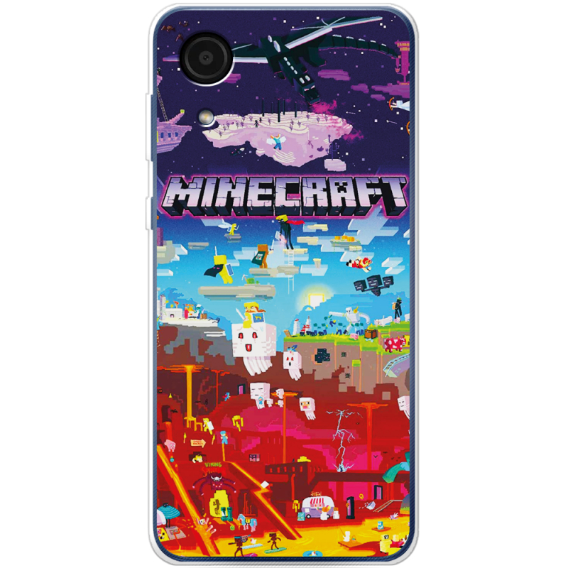 Чехол BoxFace Samsung Galaxy A03 Core (A032F) Minecraft World Beyond