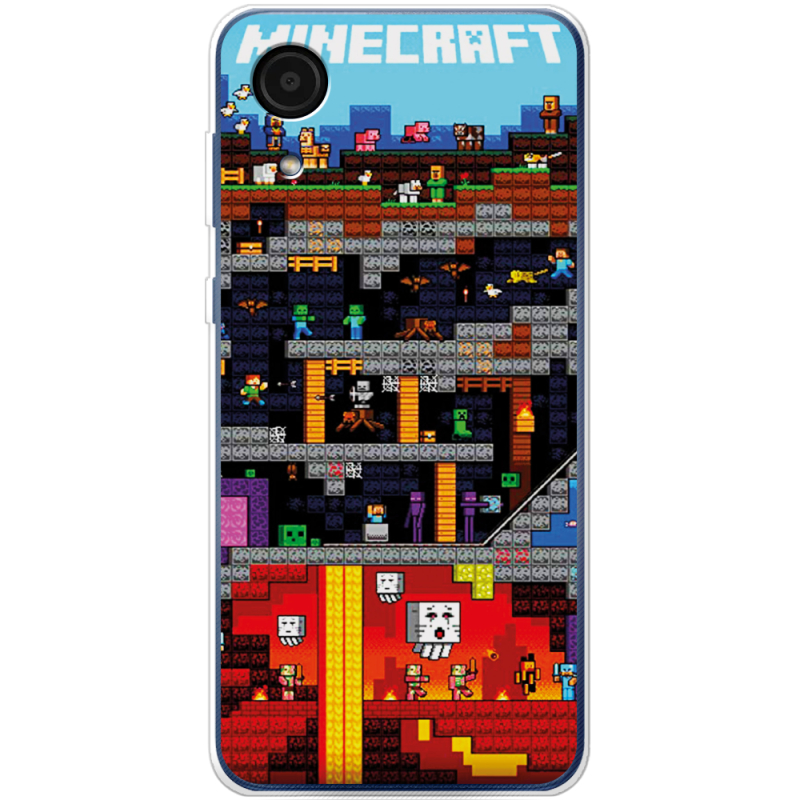 Чехол BoxFace Samsung Galaxy A03 Core (A032F) Minecraft Lode Runner