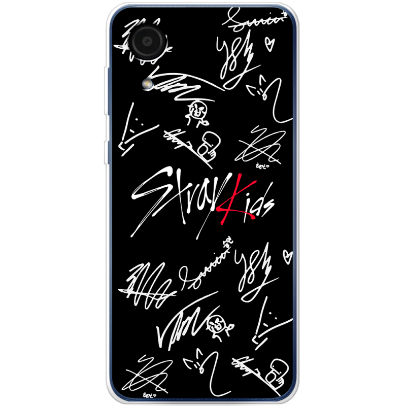 Чехол BoxFace Samsung Galaxy A03 Core (A032F) Stray Kids автограф