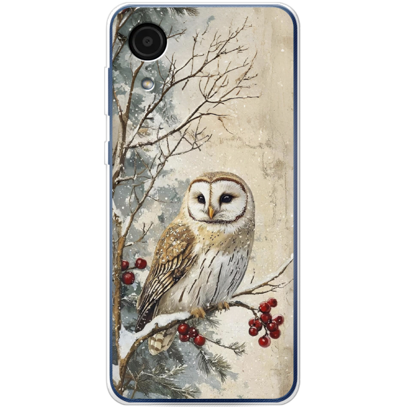 Чехол BoxFace Samsung Galaxy A03 Core (A032F) Christmas Owl