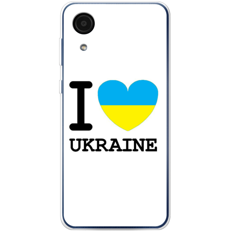 Чехол BoxFace Samsung Galaxy A03 Core (A032F) I love Ukraine