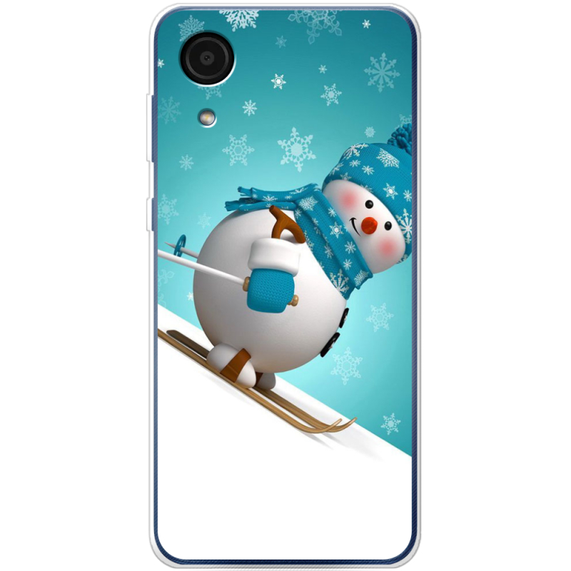 Чехол BoxFace Samsung Galaxy A03 Core (A032F) Skier Snowman