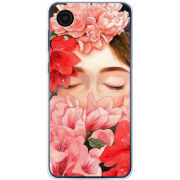 Чехол BoxFace Samsung Galaxy A03 Core (A032F) Girl in Flowers