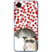 Чехол BoxFace Samsung Galaxy A03 Core (A032F) Raining Hearts