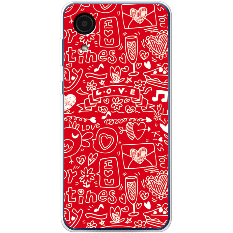 Чехол BoxFace Samsung Galaxy A03 Core (A032F) Happy Valentines