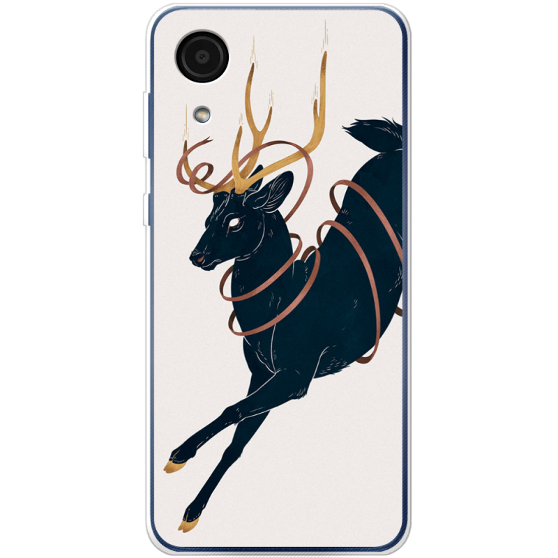 Чехол BoxFace Samsung Galaxy A03 Core (A032F) Black Deer