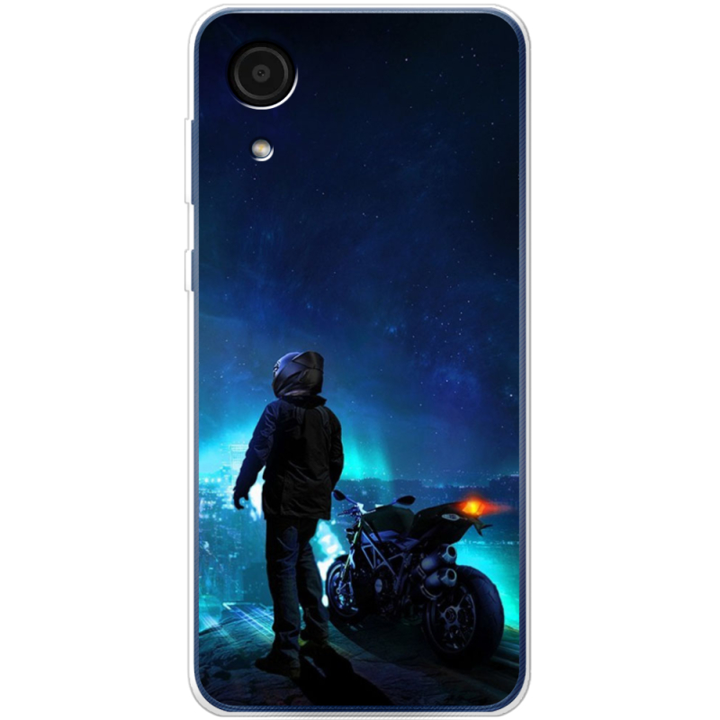 Чехол BoxFace Samsung Galaxy A03 Core (A032F) Motorcyclist