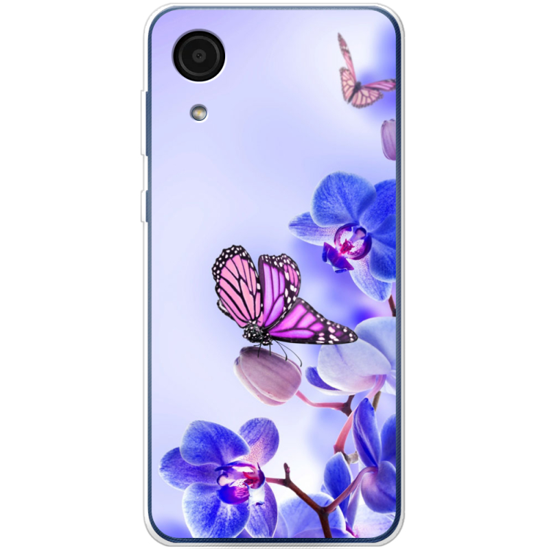 Чехол BoxFace Samsung Galaxy A03 Core (A032F) Orchids and Butterflies