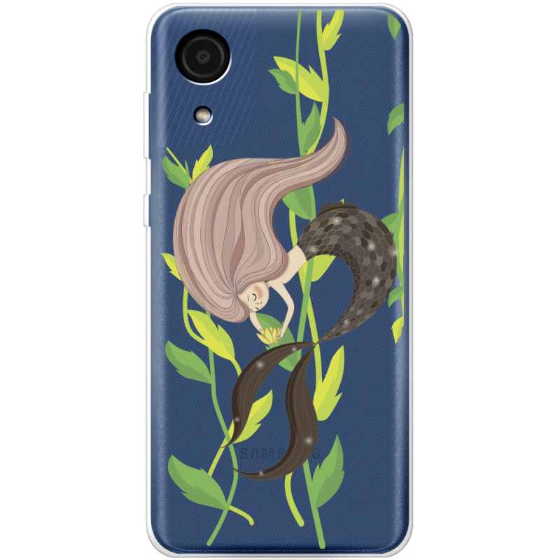 Прозрачный чехол BoxFace Samsung Galaxy A03 Core (A032F) Cute Mermaid