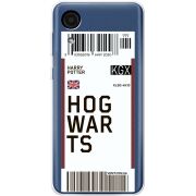 Прозрачный чехол BoxFace Samsung Galaxy A03 Core (A032F) Ticket Hogwarts