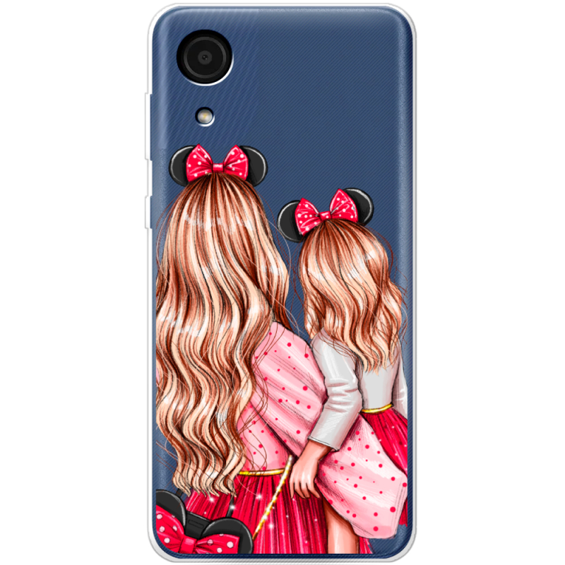 Прозрачный чехол BoxFace Samsung Galaxy A03 Core (A032F) Mouse Girls