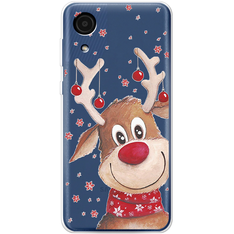 Прозрачный чехол BoxFace Samsung Galaxy A03 Core (A032F) Winter Deer