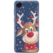 Прозрачный чехол BoxFace Samsung Galaxy A03 Core (A032F) Winter Deer