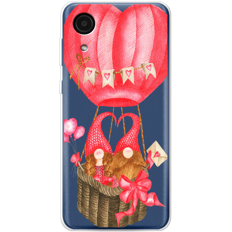 Прозрачный чехол BoxFace Samsung Galaxy A03 Core (A032F) Valentine Dwarfs