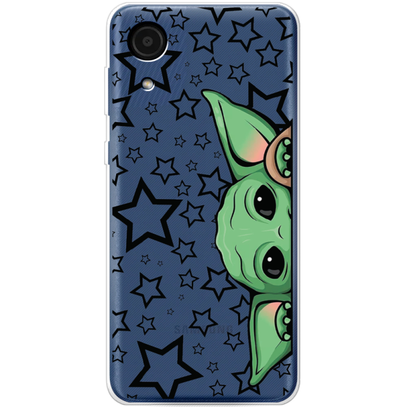 Прозрачный чехол BoxFace Samsung Galaxy A03 Core (A032F) Baby Yoda